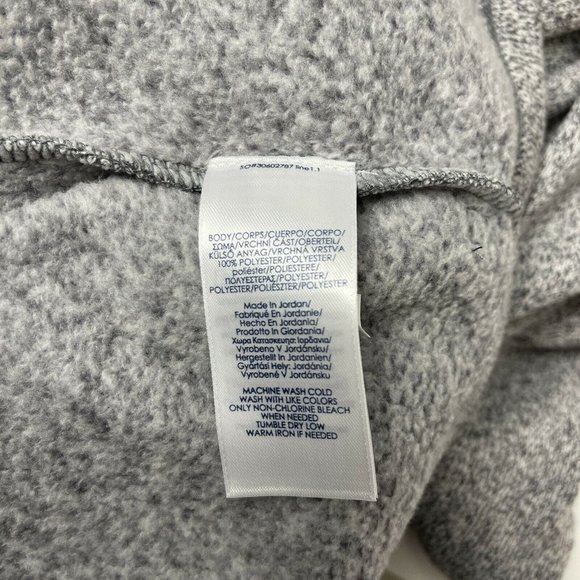 Chaps Men's Gray Heather 1/4 Zip Fleece Pullover NWT Size XXL - Picture 6 of 7